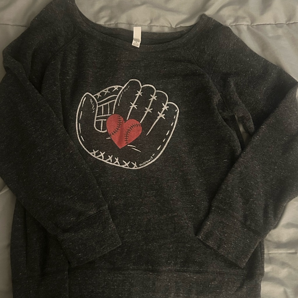 Abella Charcoal Graphic Sweatshirt